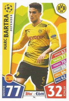 Marc Bartra Borussia Dortmund 2017/18 Topps Match Attax CL #96