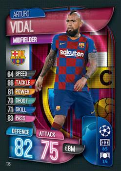 Arturo Vidal FC Barcelona 2019/20 Topps Match Attax CL UK version #135