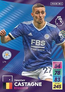 Timothy Castagne Leicester City 2021/22 Panini Adrenalyn XL #179