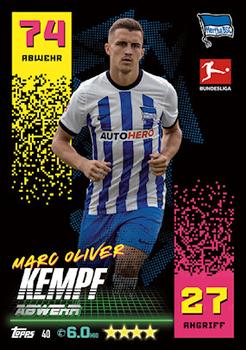 Marc Oliver Kempf Hertha Berlin Topps Match Attax Bundesliga 2022/23 #40