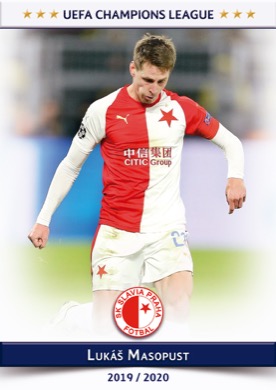 Champions League 19 20 2019 2020 Sticker 586 Lukas Masopust Slavia Prag 