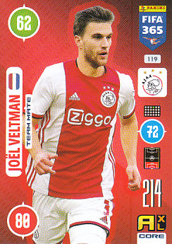 Joel Veltman AFC Ajax 2021 FIFA 365 #119