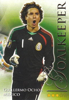Guillermo Ochoa Mexico Futera World Football 2010/2011 #437
