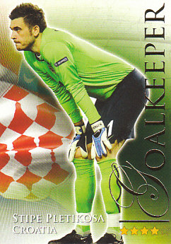 Stipe Pletikosa Croatia Futera World Football 2010/2011 #438