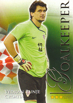 Vedran Runje Croatia Futera World Football 2010/2011 #443