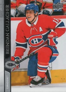 Brendan Gallagher Montreal Canadiens Upper Deck 2020/21 Series 1 #97