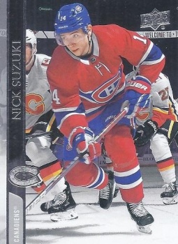 Nick Suzuki Montreal Canadiens Upper Deck 2020/21 Series 1 #99