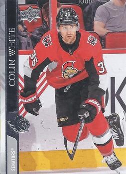 Colin White Ottawa Senators Upper Deck 2020/21 Series 1 #131