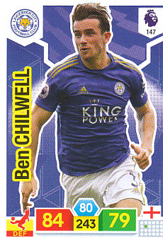 Ben Chilwell Leicester City 2019/20 Panini Adrenalyn XL #147