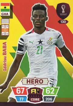 Iddrisu Baba Ghana Panini Adrenalyn XL World Cup 2022 Hero #130