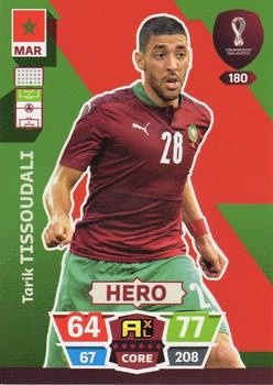 Tarik Tissoudali Morocco Panini Adrenalyn XL World Cup 2022 Hero #180