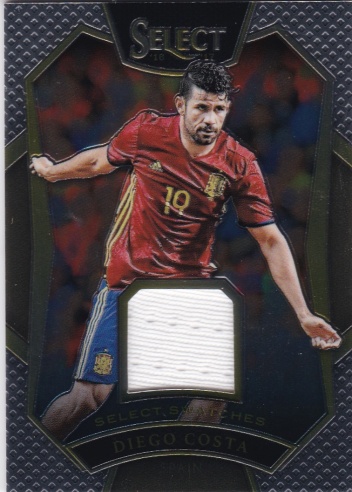 Diego Costa Spain JERSEY 2016/17 Panini Select Select Swatches /199 #SSDC 