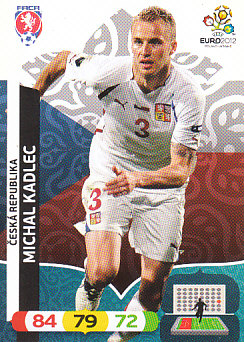 Michal Kadlec Czech Republic Panini UEFA EURO 2012 #2
