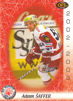 Adam Saffer Slavia OFS 2002/03 #250