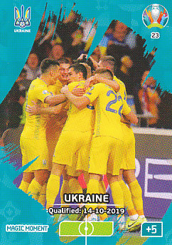 Ukraine Qualified Panini UEFA EURO 2020 CORE - Magic Moment #023