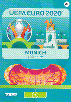 Munich Germany Panini UEFA EURO 2020 CORE - Host City #025