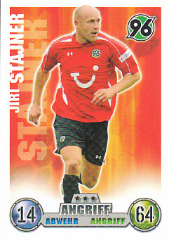 Jiri Stajner Hannover 96 2008/09 Topps MA Bundesliga #159