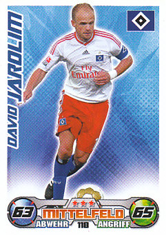 David Jarolim Hamburger SV 2009/10 Topps MA Bundesliga #118