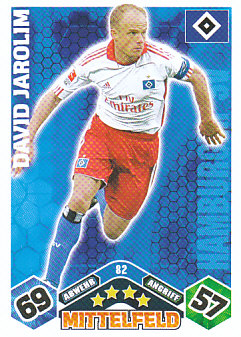 David Jarolim Hamburger SV 2010/11 Topps MA Bundesliga #82