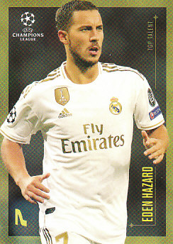 Eden Hazard Real Madrid Topps Lionel Messi Champions League 2020 Top Talent #4