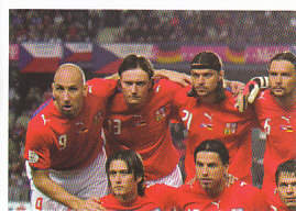 Team photo 1 Czech Republic samolepka EURO 2008 #73