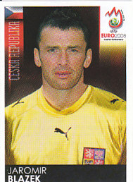 Jaromir Blazek Czech Republic samolepka EURO 2008 #97