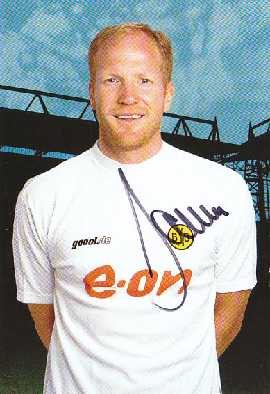 Matthias Sammer Borussia Dortmund 2002/03 Podpisova karta Autogram