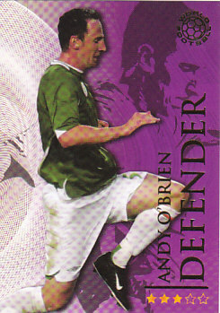 Andy O’Brien Ireland Futera World Football 2009/10 #138