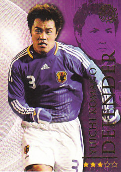 Yuichi Komano Japan Futera World Football 2009/10 #117