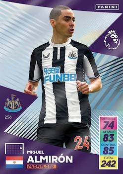 Miguel Almiron Newcastle United 2021/22 Panini Adrenalyn XL #256
