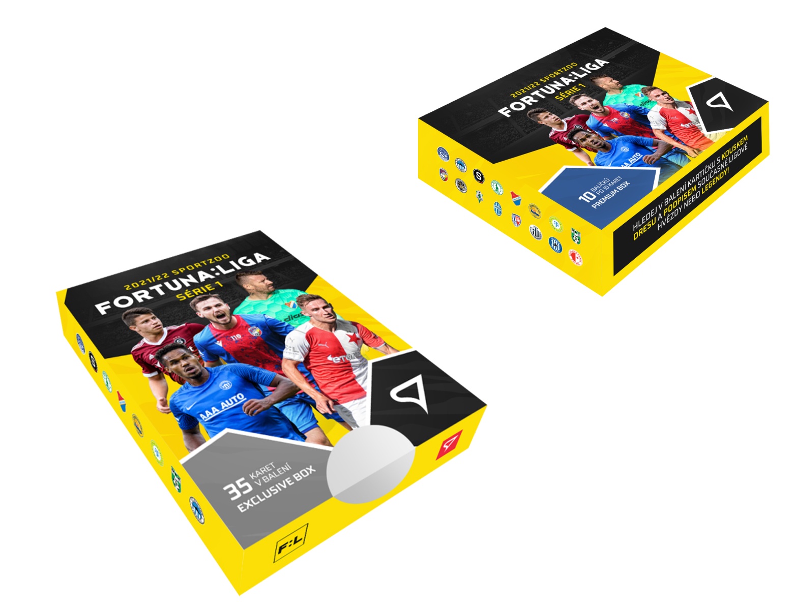 Fortuna Liga 2021/22 1. série SportZoo Exclusive box + Premium box