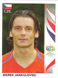 Marek Jankulovski Czech Republic samolepka Panini World Cup 2006 #363