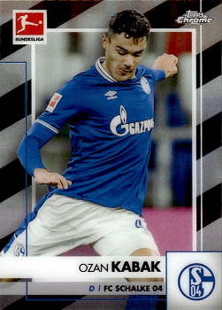 Ozan Kabak Schalke 04 2020/21 Topps Chrome Bundesliga #85