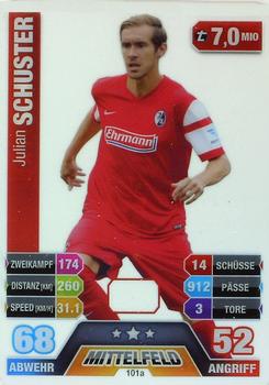 Julian Schuster SC Freiburg 2014/15 Topps MA Bundesliga Kapitan #101a
