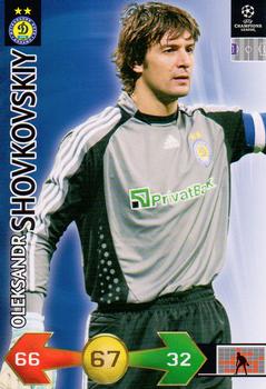 Oleksandr Shovkovskiy Dynamo Kyiv 2009/10 Panini Super Strikes CL #77