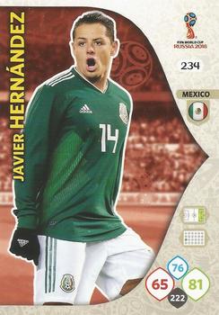 Javier Hernandez Mexico Panini 2018 World Cup #234