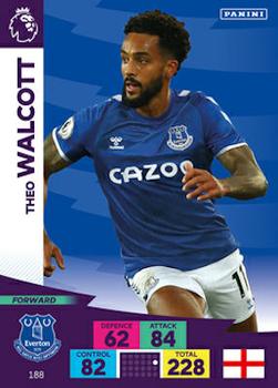 Theo Walcott Everton 2020/21 Panini Adrenalyn XL #188