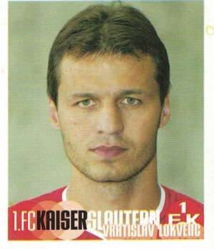 Vratislav Lokvenc 1. FC Kaiserslauter samolepka Bundesliga Fussball 2002/03 #268
