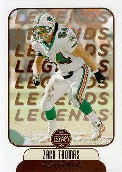 Zach Thomas Miami Dolphins 2021 Panini Legacy Football NFL Legends #113