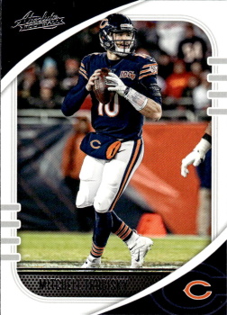 Mitchell Trubisky Chicago Bears 2020 Panini Absolute Football #57