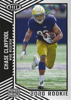 Chase Claypool Notre Dame 2020 Sage Hit Premier Draft NFL #72