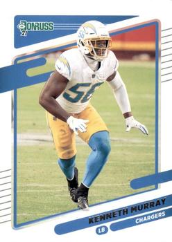 Kenneth Murray Los Angeles Chargers 2021 Donruss Football #77