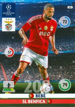 Bebe SL Benfica 2014/15 Panini Champions League #105