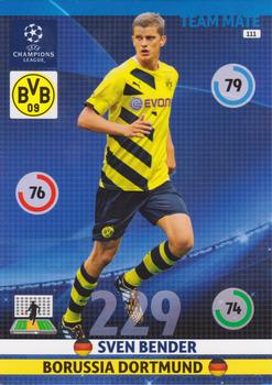 Sven Bender Borussia Dortmund 2014/15 Panini Champions League #111