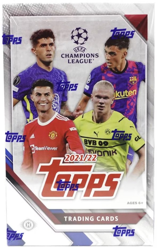 Topps UEFA Champions League Collection 2021/22 Hobby Box Fotbalové karty