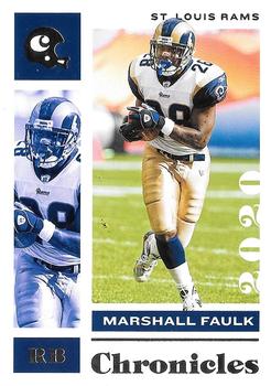 Marshall Faulk St. Louis Rams 2020 Panini Chronicles NFL #59