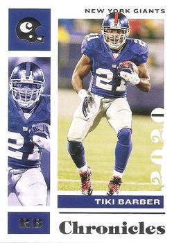 Tiki Barber New York Giants 2020 Panini Chronicles NFL #72