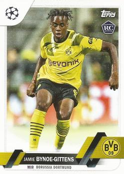 Jamie Bynoe-Gittens Borussia Dortmund Topps UEFA Club Competitions 2022/23 #43