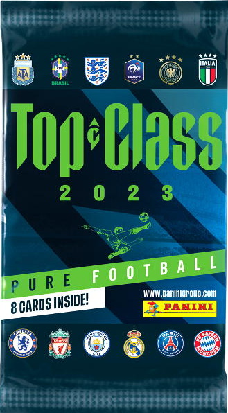 Panini Top Class 2023 Balíček Fotbalové karty