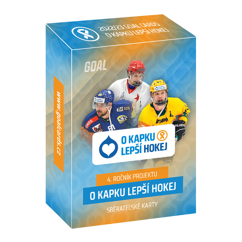 Chance Liga 2022/23 O kapku lepší hokej GOAL Cards Mini box